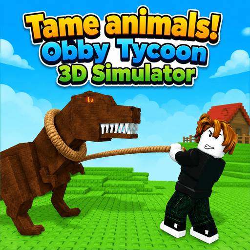 Animals Tame! Obby Tycoon 3D Simulator